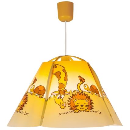 Rabalux 4568 - Dziecięca lampa wisząca LEON E27/60W