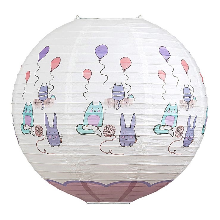 Rabalux 4632 - Abażur dziecięcy do dziecięcego żyrandola CATHY E27 śr. 40 cm