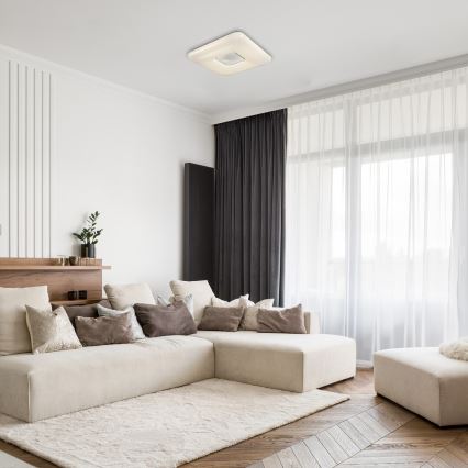 Rabalux - ściemnialny plafon LED 70W/230V z pilotem 44x44 cm