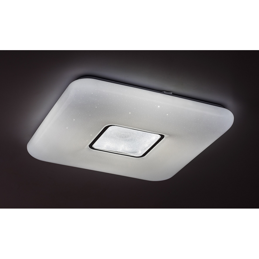 Rabalux - ściemnialny plafon LED 70W/230V z pilotem 44x44 cm