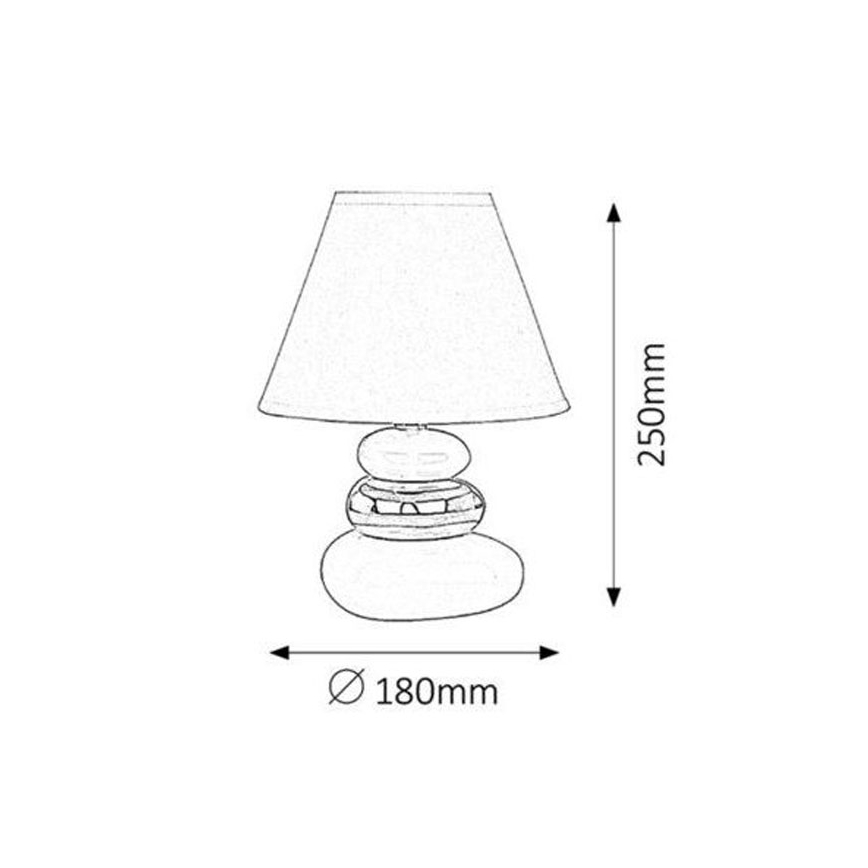 Rabalux - Lampa stołowa E14/40W/230V