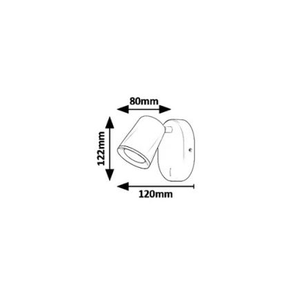 Rabalux 5045 - LED Kinkiet punktowy SOLANGE LED/6W/230V