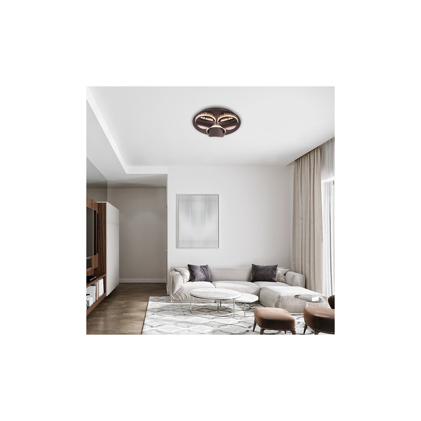 Rabalux - ściemnialna lampa sufitowa LED CAPRIANA LED/18W/230V śr. 38 cm