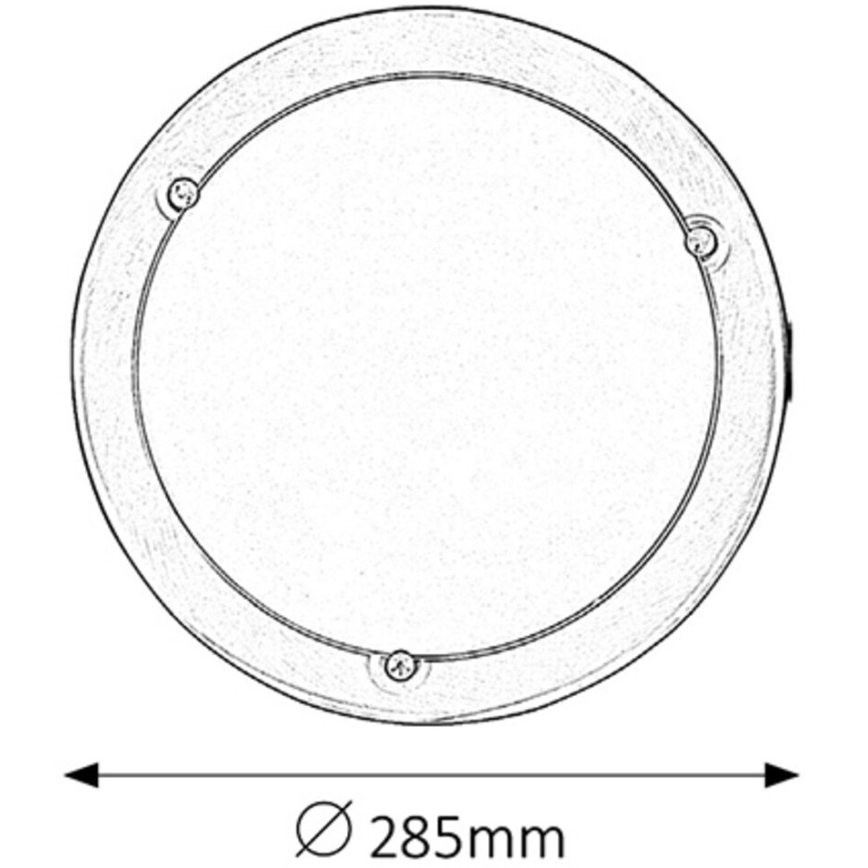 Rabalux 5121 - Plafon UFO 1xE27/60W/230V