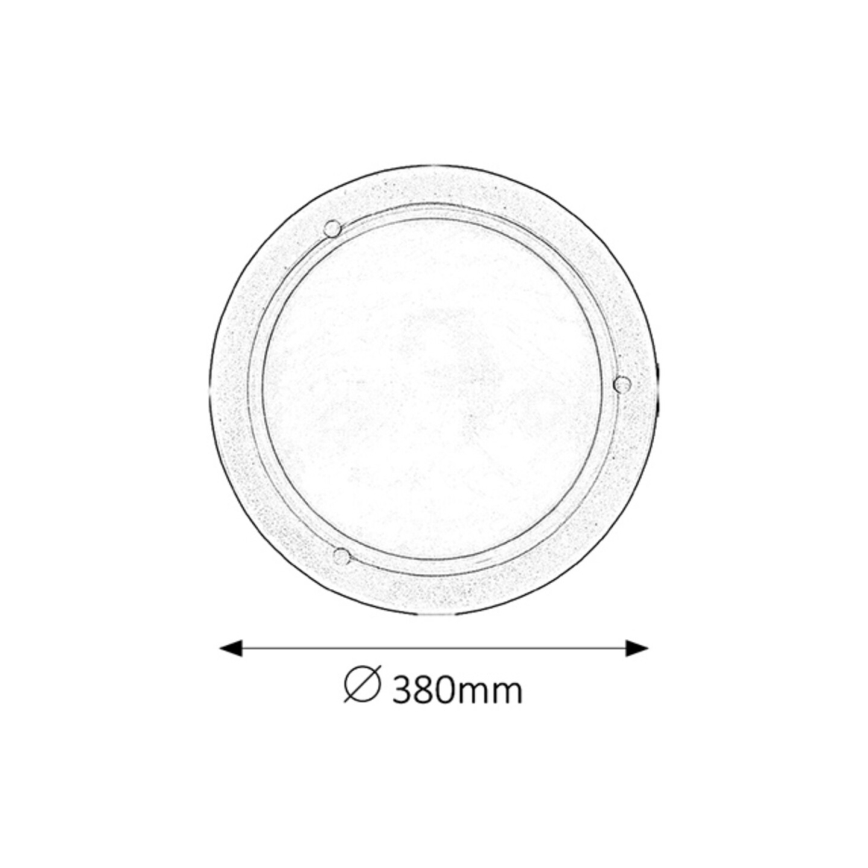 Rabalux - Lampa sufitowa 2xE27/60W/230V