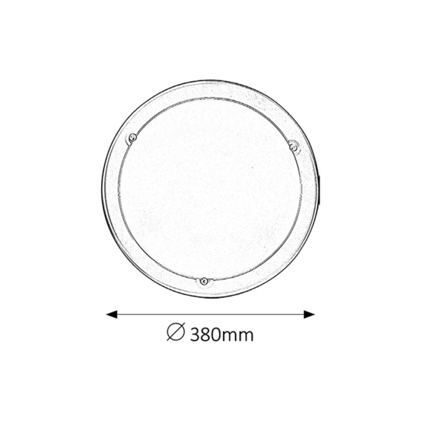Rabalux - Lampa sufitowa 2xE27/60W/230V