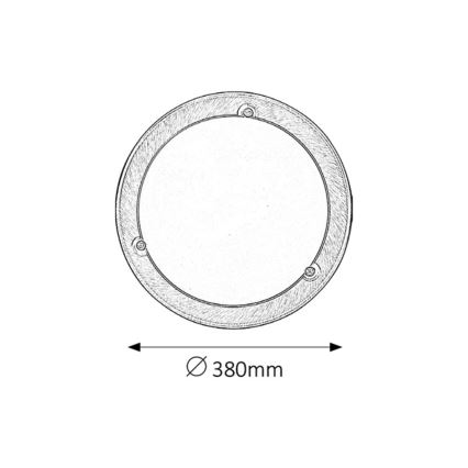 Rabalux - Lampa sufitowa 2xE27/60W/230V