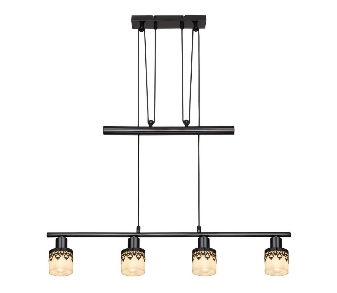 Rabalux 5345 - Żyrandol na lince LACEY 4xE14/40W/230V