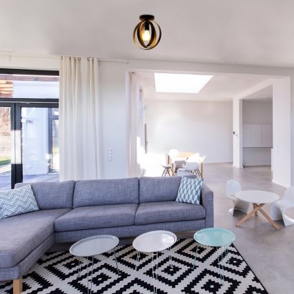 Rabalux - Oprawa sufitowa 1xE27/40W/230V, średnica 25 cm