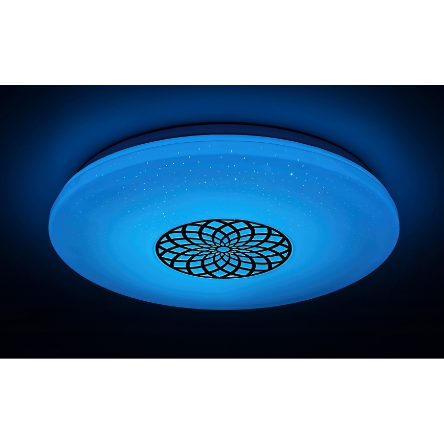 Rabalux - LED RGB Plafon ściemnialny LED/24W/230V 3000-6500K Wi-Fi Tuya śr. 39,5 cm + zdalne sterowanie