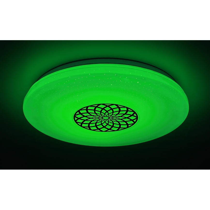 Rabalux - LED RGB Plafon ściemnialny LED/24W/230V 3000-6500K Wi-Fi Tuya śr. 39,5 cm + zdalne sterowanie