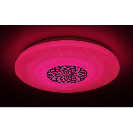 Rabalux - LED RGB Plafon ściemnialny LED/24W/230V 3000-6500K Wi-Fi Tuya śr. 39,5 cm + zdalne sterowanie