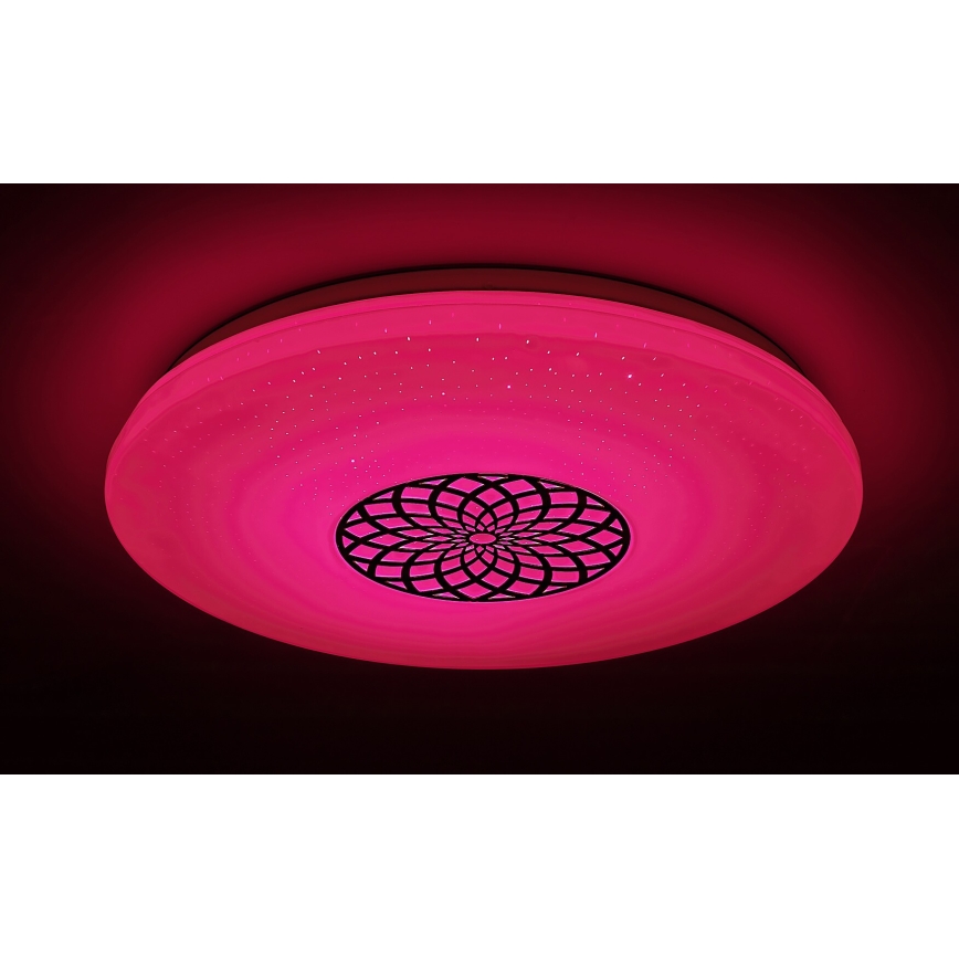 Rabalux - LED RGB Plafon ściemnialny LED/24W/230V 3000-6500K Wi-Fi Tuya śr. 39,5 cm + zdalne sterowanie