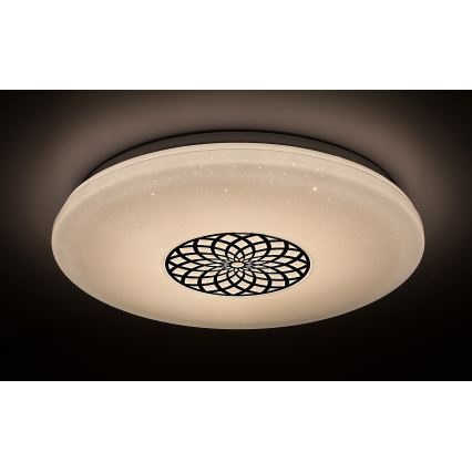 Rabalux - LED RGB Plafon ściemnialny LED/24W/230V 3000-6500K Wi-Fi Tuya śr. 39,5 cm + zdalne sterowanie
