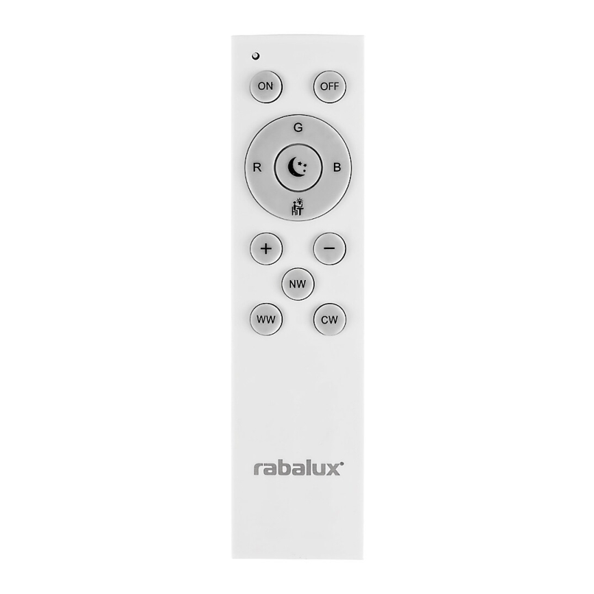 Rabalux - LED RGB Plafon ściemnialny LED/24W/230V 3000-6500K Wi-Fi Tuya śr. 39,5 cm + zdalne sterowanie
