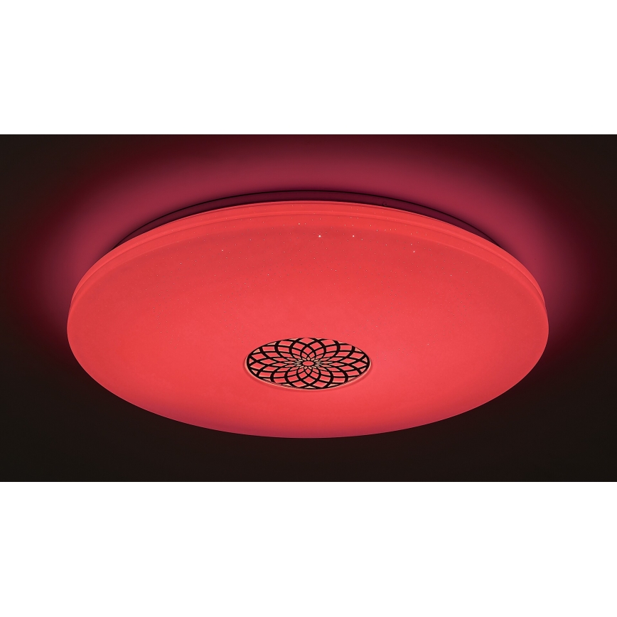 Rabalux - LED RGB Plafon ściemnialny LED/40W/230V 3000-6500K Wi-Fi Tuya śr. 60 cm + zdalne sterowanie
