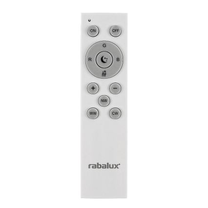 Rabalux - LED RGB Plafon ściemnialny LED/40W/230V 3000-6500K Wi-Fi Tuya śr. 60 cm + zdalne sterowanie