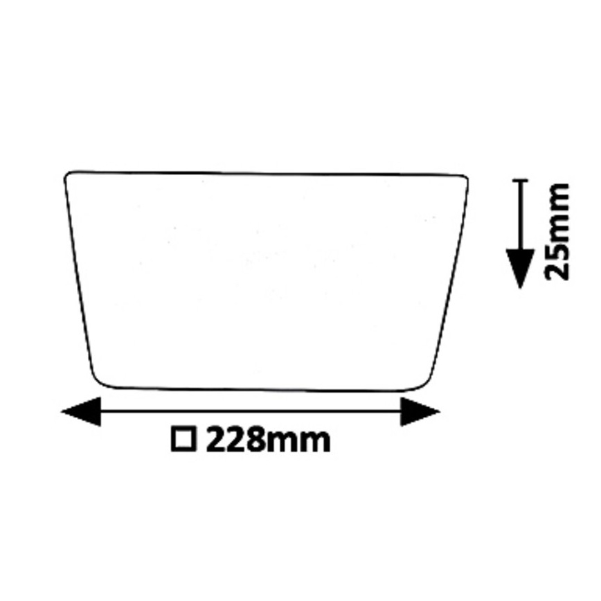 Rabalux 5374 - LED Oprawa wpuszczana OLEG LED/24W/230V