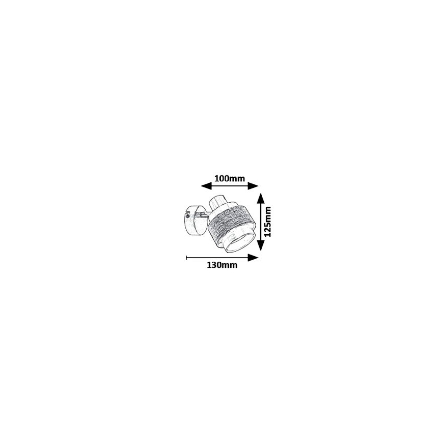 Rabalux 5379 - Kinkiet punktowy BASIL 1xE14/40W/230V