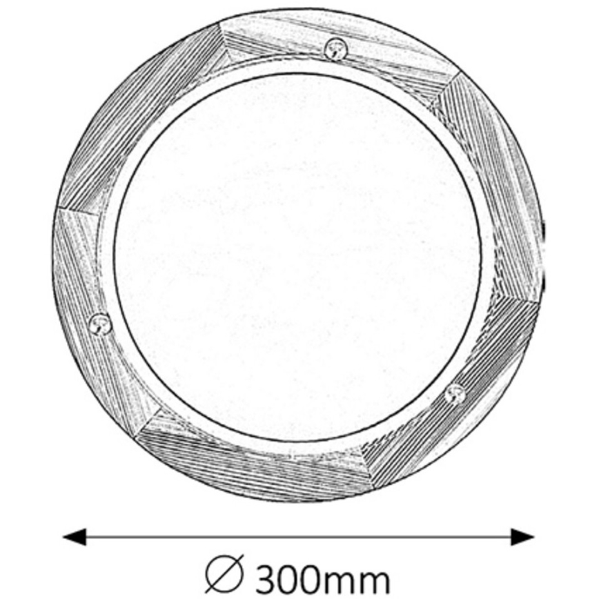 Rabalux 5411 - Plafon UFO 1xE27/60W/230V