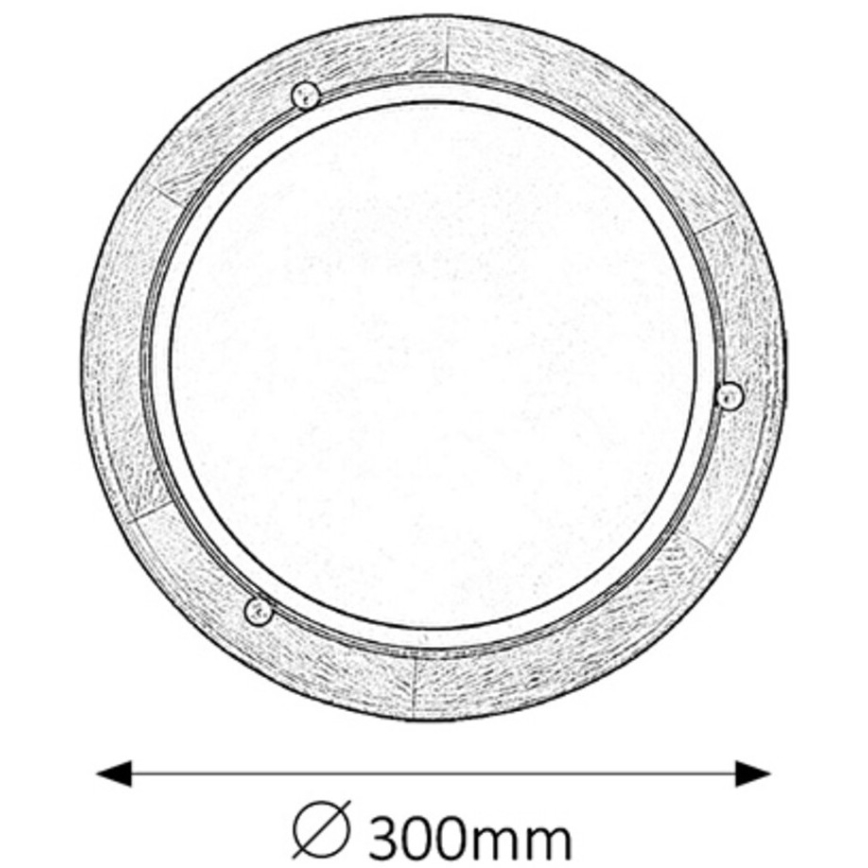 Rabalux 5417 - Plafon UFO E27/60W/230V
