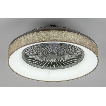 Rabalux - LED Ściemnialny plafon z wentylatorem LED/35W/230V 3000-6000K + pilot