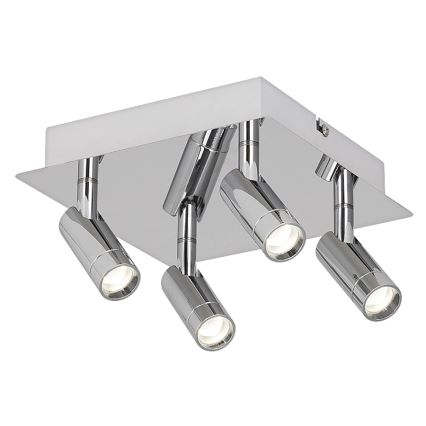 Rabalux 5496 - LED Oświetlenie punktowe GEORGE 4xLED/5,6W/230V chrom błyszczący