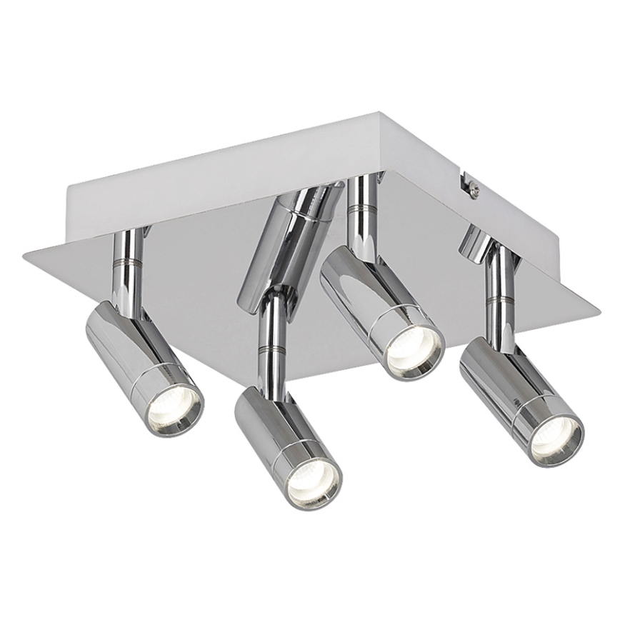 Rabalux 5496 - LED Oświetlenie punktowe GEORGE 4xLED/5,6W/230V chrom błyszczący