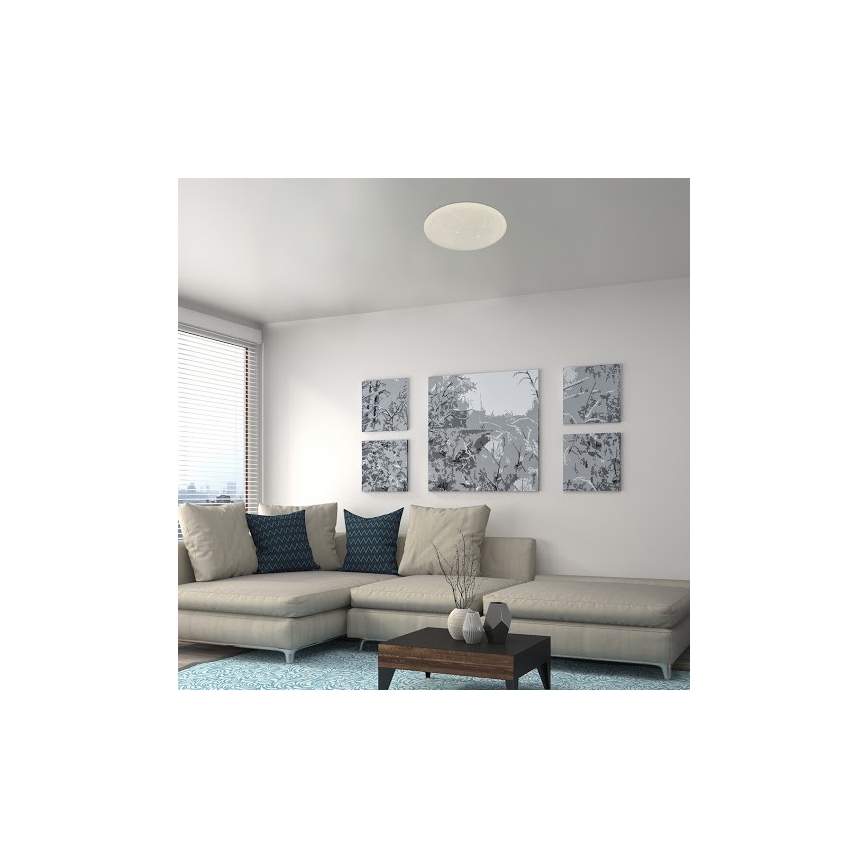 Rabalux - Ściemnialna lampa sufitowa LED/24W/230V Wi-Fi 3000-6500K + pilot zdalnego sterowania, śr. 39 cm