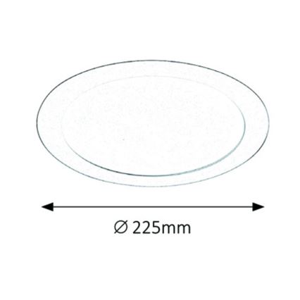 Rabalux - LED Oprawa wpuszczana LED/18W/230V
