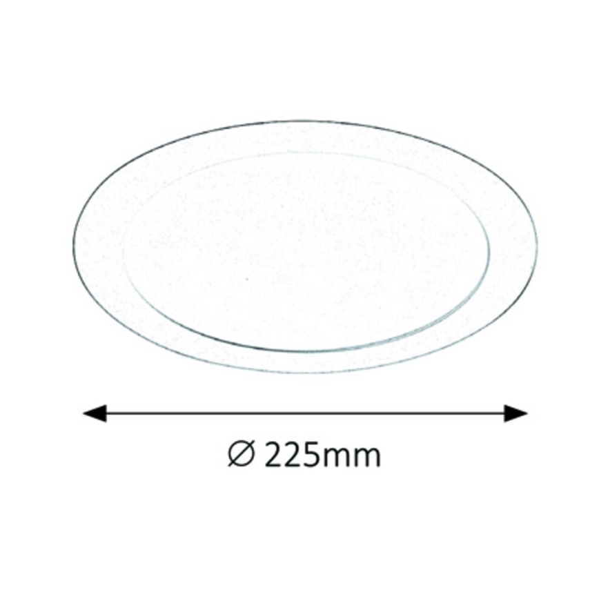 Rabalux - LED Oprawa wpuszczana LED/18W/230V