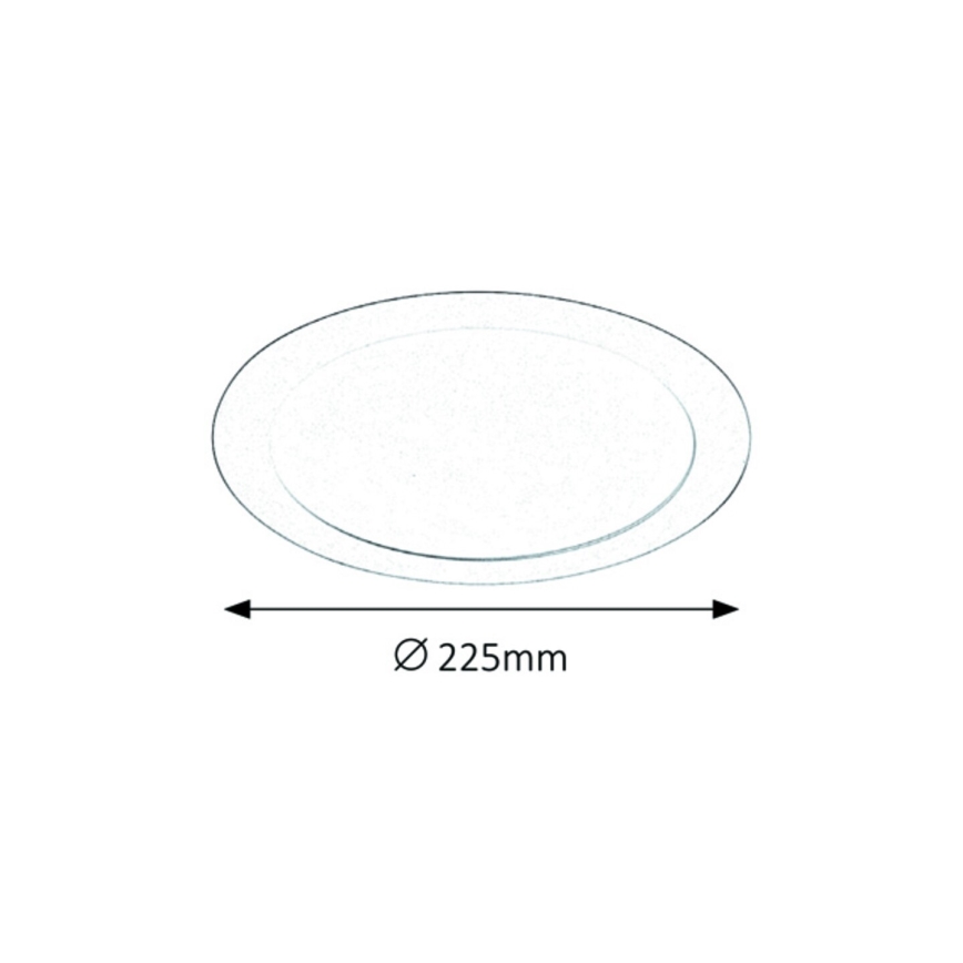 Rabalux - LED Oprawa wpuszczana LED/18W/230V