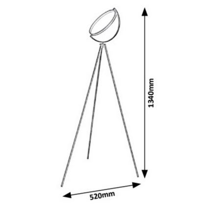Rabalux - LED Lampa podłogowa LED/12W/230V