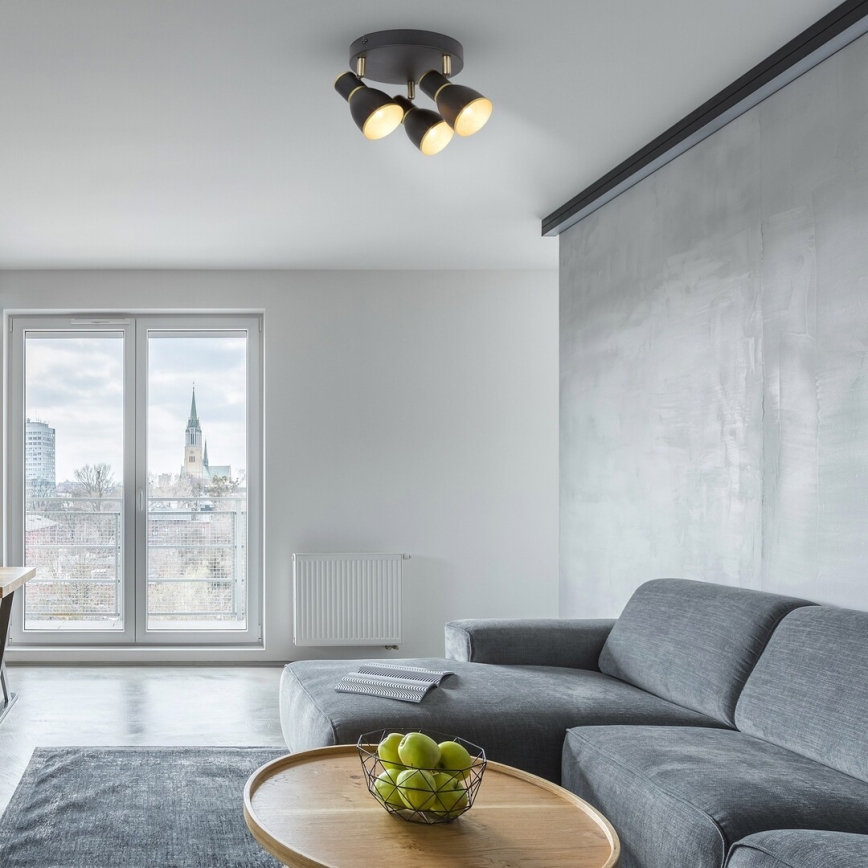 Rabalux -Oświetlenie punktowe sufitowe 3xE14/40W/230V