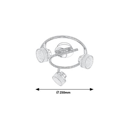 Rabalux - LED Lampa sufitowa punktowa 3xLED/5W/230V