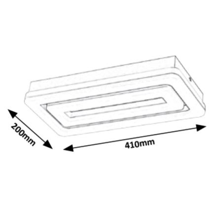 Rabalux -  LED Plafon LED/40W/230V