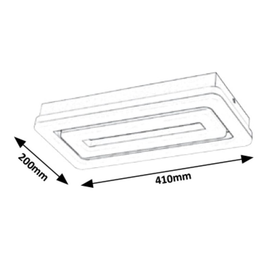 Rabalux -  LED Plafon LED/40W/230V
