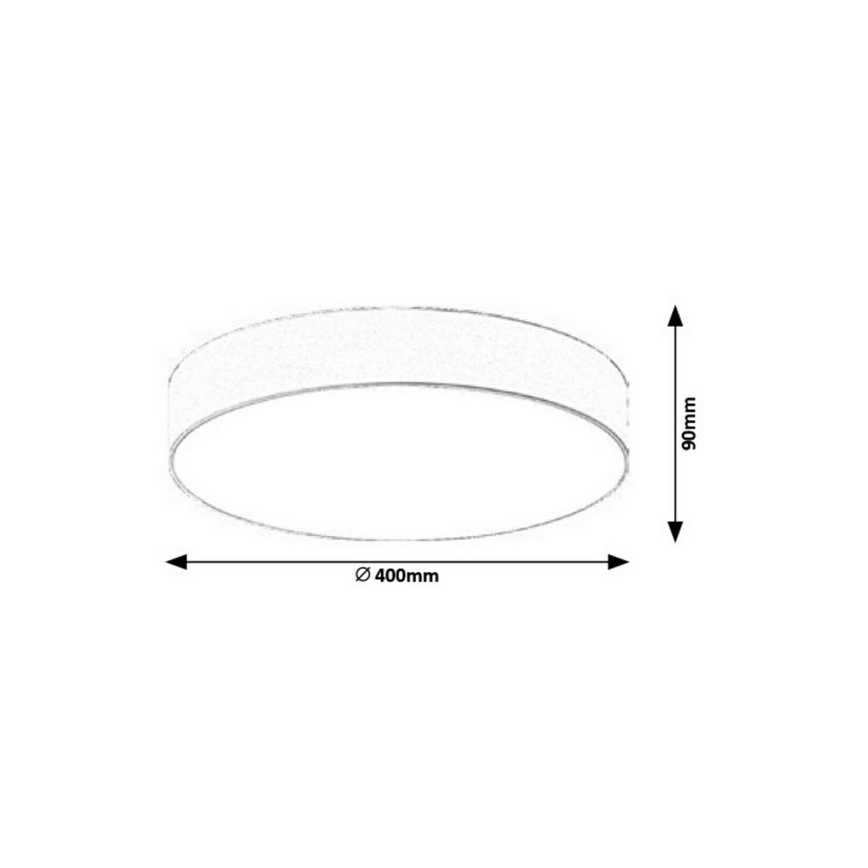 Rabalux - LED Plafon LED/24W/230V śr. 40 cm