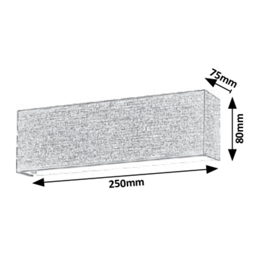Rabalux - LED Kinkiet LED/6W/230V