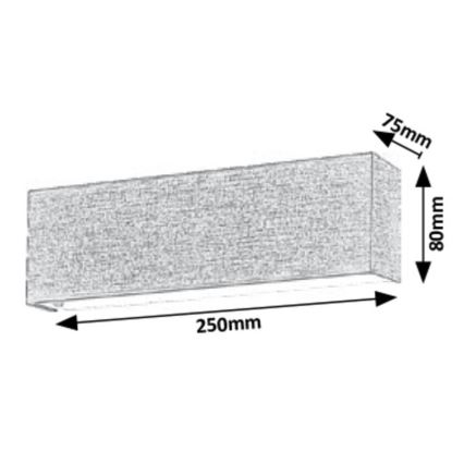 Rabalux - LED Kinkiet LED/6W/230V