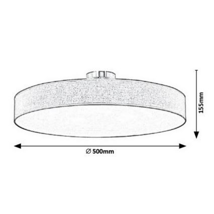 Rabalux - LED Plafon LED/36W/230V