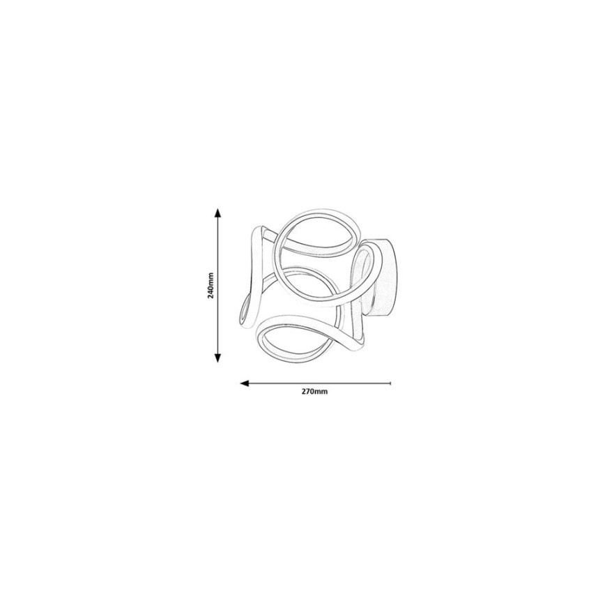 Rabalux - LED Kinkiet LED/11W/230V 3000K