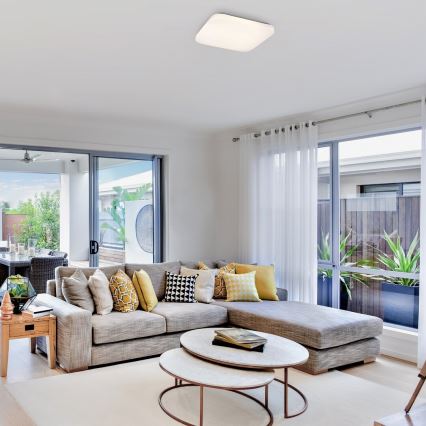 Rabalux - LED ściemnialna lampa sufitowa LED/16W/230V 34x34 cm + zdalne sterowanie