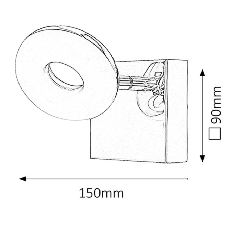Rabalux - LED Oświetlenie łazienkowe LED/5W/230V