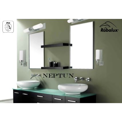 Rabalux 5824 - Kinkiet łazienkowy NEPTUN 2xE14/40W/230V