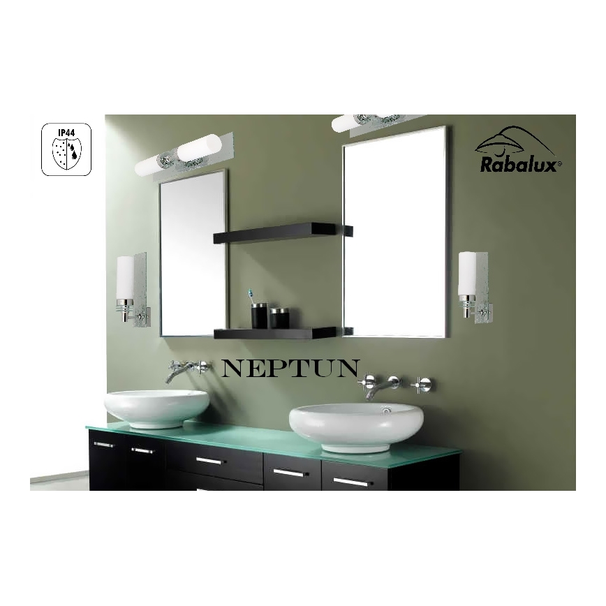 Rabalux 5824 - Kinkiet łazienkowy NEPTUN 2xE14/40W/230V