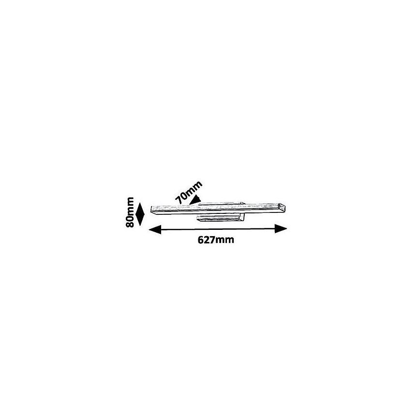 Rabalux 6130 - LED Łazienkowe oświetlenie lustra JOHN LED/18W/230V IP44