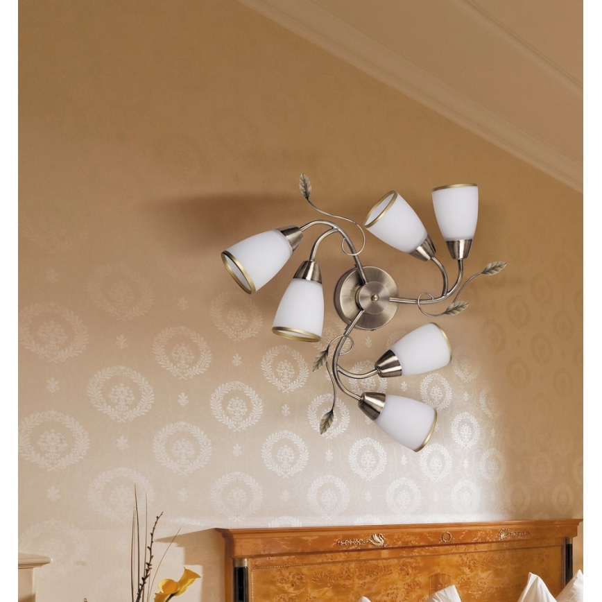 Rabalux 6146 - Lampa sufitowa DREAMBELLS 6xE14/40W/230V