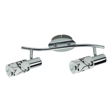 Rabalux 6176 - Reflektor punktowy BLOSSOM 2xE14/40W/230V