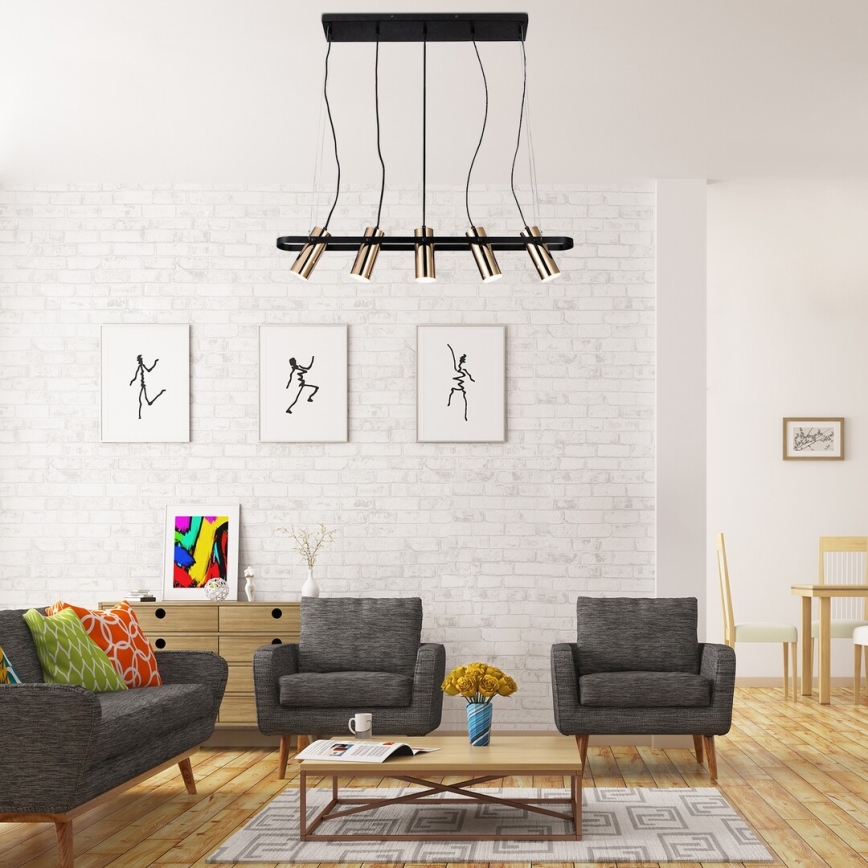 Rabalux 6430 - LED Żyrandol na lince RAVEN LED/25W/230V